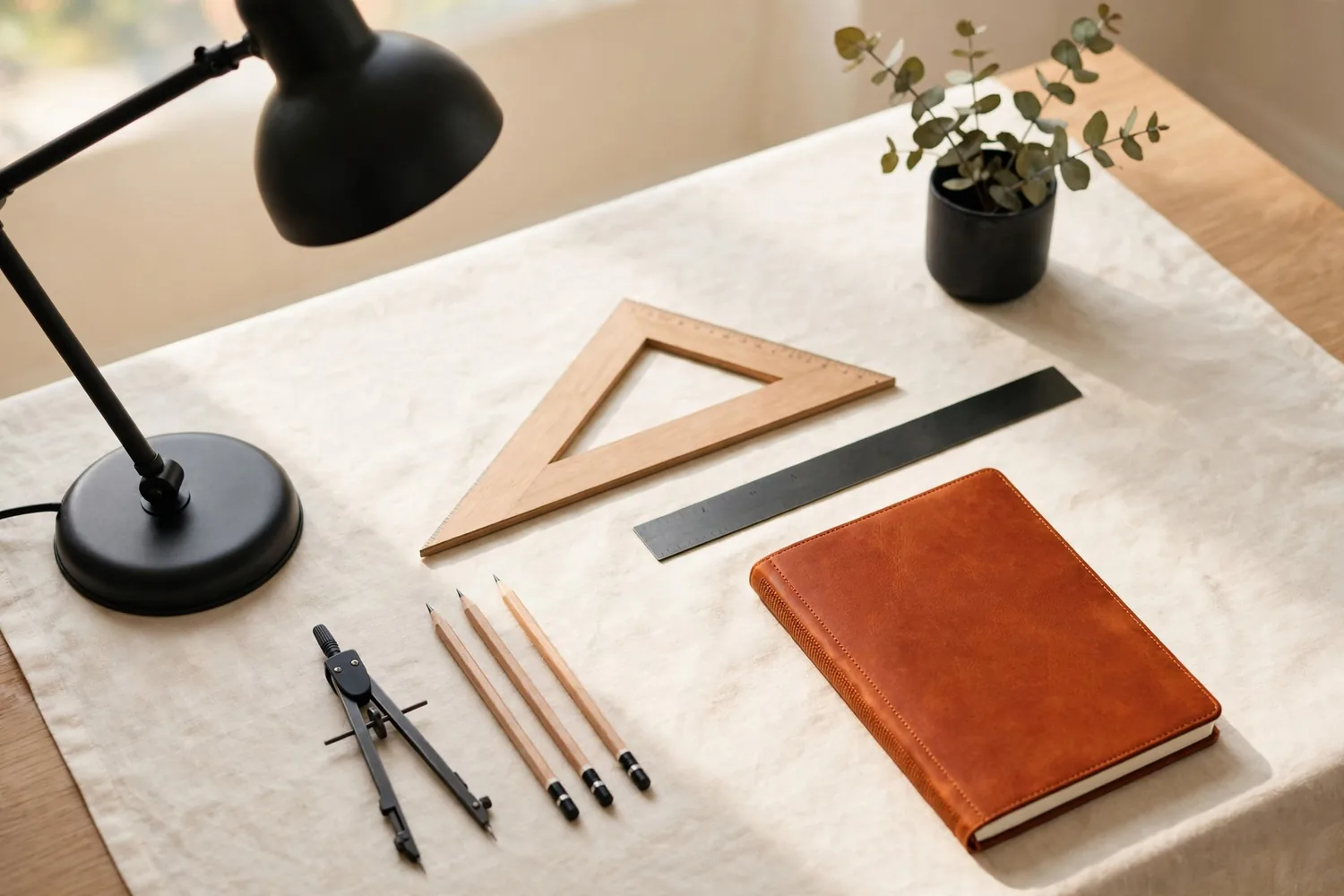 An architect desk